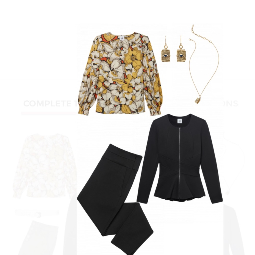 Sequel Blouse Med CAbi Fall 2020 #3954 - Picture 15 of 16